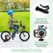 Children’s Bike with Training Wheels and Enclosed Chain Guard, Hand Brake Basket Reflectors